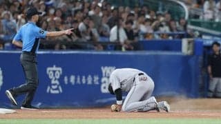 【巨人】惜しい！坂本勇人グラブかすめるも打球取れずガックリ　直前には値千金の代打同点３ラン