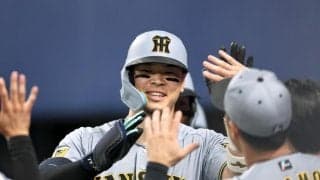 阪神・高橋が両リーグトップ11勝目　森下＆佐藤輝の今季初連弾で単独首位キープ
