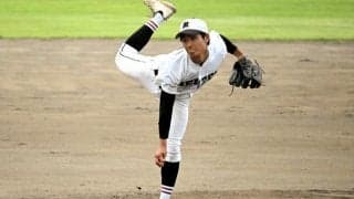 無念の降板から中2日、リベンジ投球で6回1安打　明善・笠晃輔投手