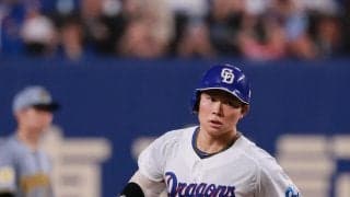 【中日】村松開人が阪神高橋からチーム初得点「テラスさまさま」唯一の複数安打で猛打賞