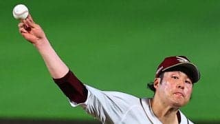 【楽天】滝中瞭太、チーム単独トップ５勝「ストライク先行でいけたのが良かった」７回途中１失点