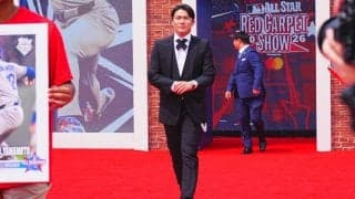 山本由伸、ロレックスの高級時計＆黒タキシードで登場「シンプルな感じでかっこよく」
