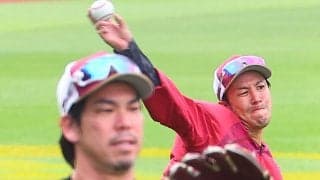 【楽天】NPB通算100勝に王手の前田健太、オリ中川とのPL対決に「楽しみながらやりたい」