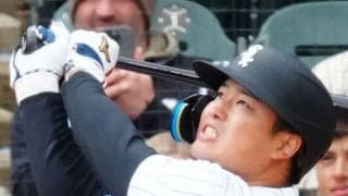 球宴途中出場の村上宗隆　９回の打席で空振り三振　パドレス・ミラーの剛速球にフルスイング