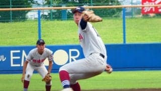 守り重視の駒場学園が攻撃力で明大明治を圧倒！駒場学園の185センチ右腕は大化けの可能性【東京】