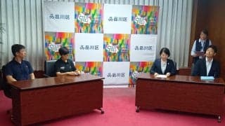 【ラクロス】女子日本代表の宮沢明日香HCが品川区役所訪問「３位以上を」24日開幕世界選手権