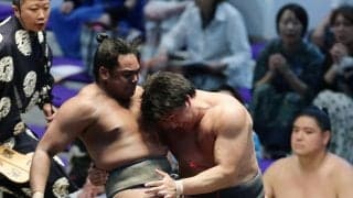 イケメン力士の大森が２連勝、鮮やかな切り返し「優勝とか目指せればいいと思います」
