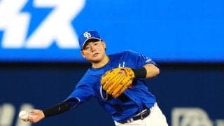 【中日】村松開人がファインプレー！勝ち越し許した後に阪神大山のライナーを横っ飛びキャッチ