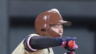 【日本ハム】田宮裕涼が負傷交代　バントの際、左手中指付近にボールが当たる