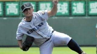 熊野・杉若寅示投手、最速140キロ　好調の和歌山北打線を抑える