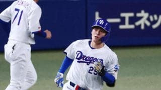 【中日】石川昂弥が阪神津田淳哉から３戦ぶりの７号ソロ「チームに貢献できてうれしい」