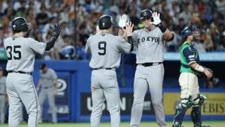 【巨人】橋上監督代行「野球はヒット打つより点を挙げるスポーツ」２本塁打５打点のダルベック称賛