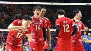 【バレー】日本が世界選手権２連覇中のイタリアを撃破　２年ぶりメダルへ開幕９連勝で決勝Ｔ進出