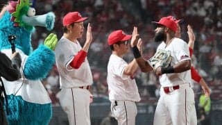 【広島】新井監督「打撃が良くなっている。期待して見ていた」石原貴規が３安打２打点／一問一答