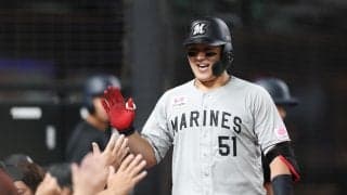 【ロッテ】山口航輝が同点13号　サブロー監督の言葉に奮起「僕がやらないとって思った」