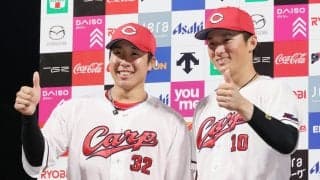 【広島】６回に打者９人５得点でDeNA東攻略、石原貴規猛打賞＆佐々木泰V打で前夜の借り返す