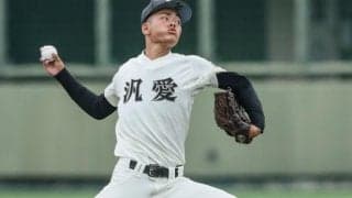 汎愛・木村投手　「やりきった」　あこがれの大阪桐蔭打線に挑んだ夏