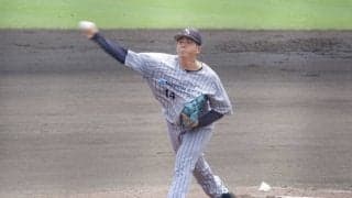 プロ注目の156キロ右腕・下堂がオリ2軍相手に力投　スカウト評価「威力があった」