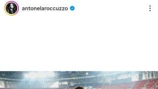 【Ｗ杯】メッシの美人妻　へそ出しユニ姿で歓喜ショット！「神様、ありがとう！」決勝へ「ファミリー最高」