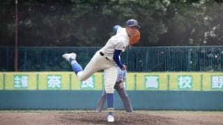 不調に苦しんだ奈良大付の大型右腕が自己最速の150キロをマーク！なぜ覚醒を遂げたのか？【奈良】