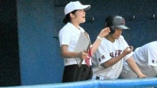 「選手たちは私の憧れ」　一人でチーム支えた今治工・大泉マネジャー