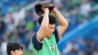 【ヤクルト】パリ五輪金のレスリング日下尚ストライク投球「野球は…」うどん県ナイター始球式