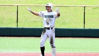 反撃の適時打、母と約束した甲子園届かず、専大北上・佐々木海翔選手