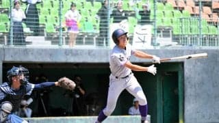 「勢いに乗ったらいける」と思ったが　安打で出塁の高松南・大森選手