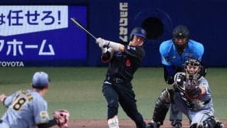 【中日】村松開人が明大の先輩・柳裕也を援護！先制適時打で「次の１点も早く取れるように」と気合