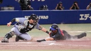 【中日】土田龍空がヘッスラ→1回転で本塁突入も井上一樹監督のリクエスト実らず