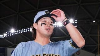 【阪神】浜田太貴　待望“虎１号”「慣れないですね」とタジタジのヒーローインタビューに大歓声
