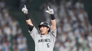 【ロッテ】連敗４でストップ　安田尚憲が８回に勝ち越し二塁打