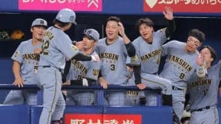 阪神・藤川監督　木下にプロ初勝利「伏見が本当によく引っ張ってくれている」浜田１号「チームにも、彼にとっても大きい」