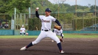 強豪・乙訓に最速148キロを誇る期待の2年生右腕が登場！指揮官も「2年生時点でのボールは明らかに一番」と高評価【京都】