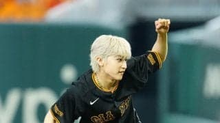 【巨人】熱烈な巨人ファン「STAR GLOW」KANONがサウスポーからストライク投球披露