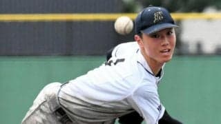2年生エースで指名打者　堂々のマウンドさばき　酒田光陵・早坂投手