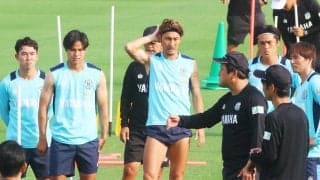 【Ｊ２磐田】ＭＦ角昂志郎　キャンプ訪問したＦＷ後藤啓介から刺激…Ｗ杯デビューした同世代に続き「自分も世界へ」