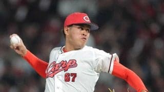 広島・菊地ハルン　阪神上位打線３人斬り　八回反撃流れ作った  「持っている力を出そうと」１軍自己最速１５４キロ