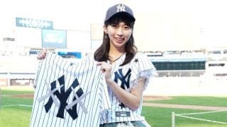牧野真莉愛さん、NYで“野球愛”炸裂「アイ・ラブ・ジャッジ」　ヤ軍vs大谷にジレンマも
