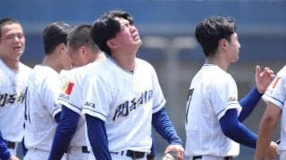 関西創価のプロ注目右腕・那須が涙「悔しい」　履正社に健闘もサヨナラで散る　プロ志望を明言