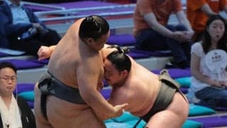 右膝の大けがから復帰２場所目の三田、無傷の４連勝で勝ち越し　同級生の生田目には「常に鼓舞してもらって、いい刺激」