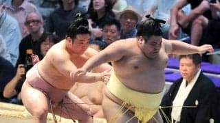 十両・炎鵬が３勝目　黒星先行も「一日一日なので気持ちで負けないように」