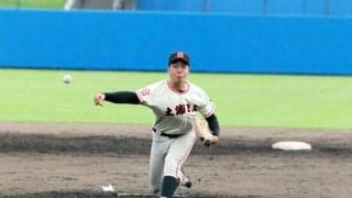 149キロの直球連発で全開　1球に泣いた土浦日大・小池投手
