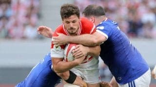【ラグビー】日本、フランスに完敗１５-４２　フランス戦は１分け１４敗に…５万２０００超国立で熱戦