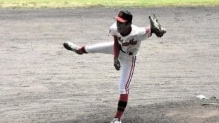 1イニング18球、思いを込めた笑顔のマウンド　北陸の石飛晴史投手