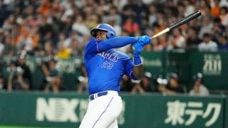 【中日】主砲サノー＆細川の豪快アベック弾で巨人に快勝「兄弟みたいにやらせてもらって」サノー