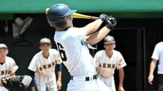 滝川二・磯野主将、九回裏2死から同点打　「ようやくチームが完成」