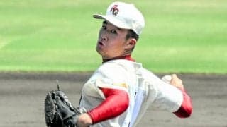 春の近畿王者に直球勝負　関西学院の本塚投手「投げきって自信」