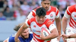 【ラグビー】第２の“笑わない男”大塚壮二郎、代表初先発＆初トライに「嬉しかった。けど、颯さんのトライ」　５万２０００人を前にした高ぶりは「あんまりなかった」