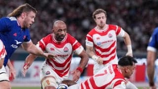 【ラグビー】通算95キャップ目のリーチ・マイケル「世界で一番デカい」フランス相手に体ぶつける